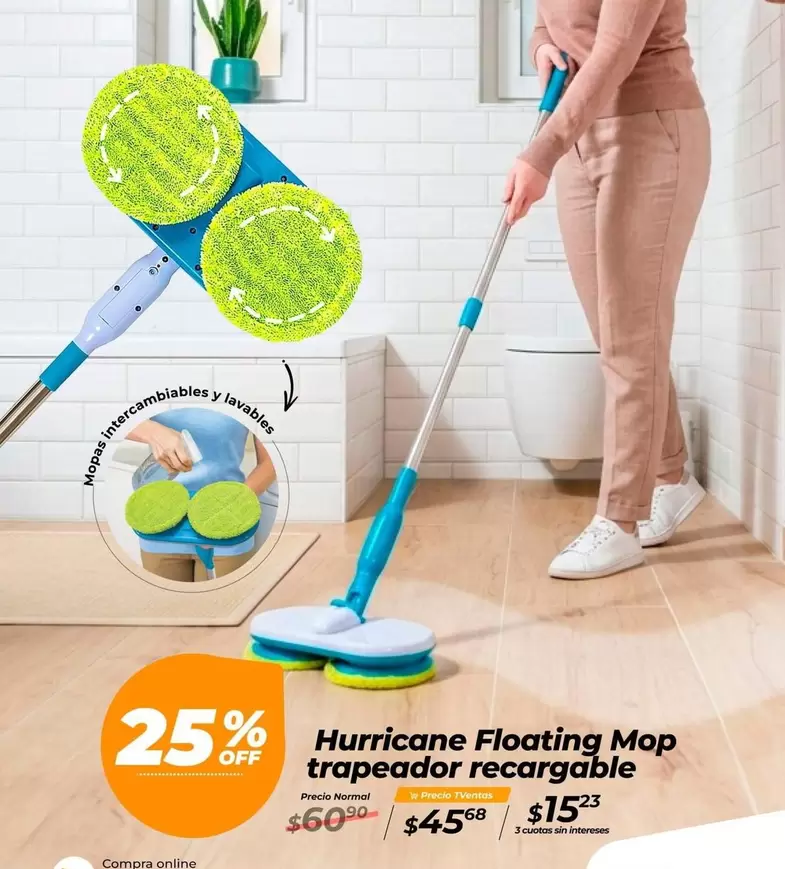 Hurricane Floating Mop