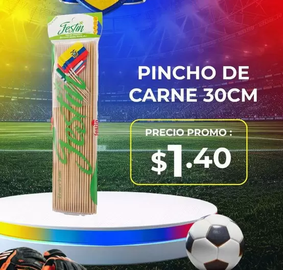 PINCHO DE CARNE 30CM