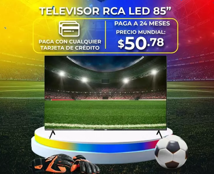 TELEVISOR LED 85"