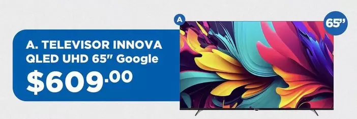 Innova - TELEVISOR QLED UHD 65" Google