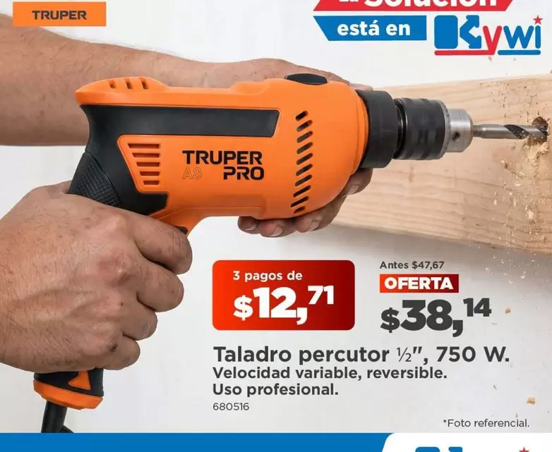 Pro - Taladro percutor