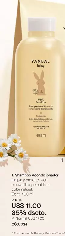 Yanbal - Shampoo Acondicionador