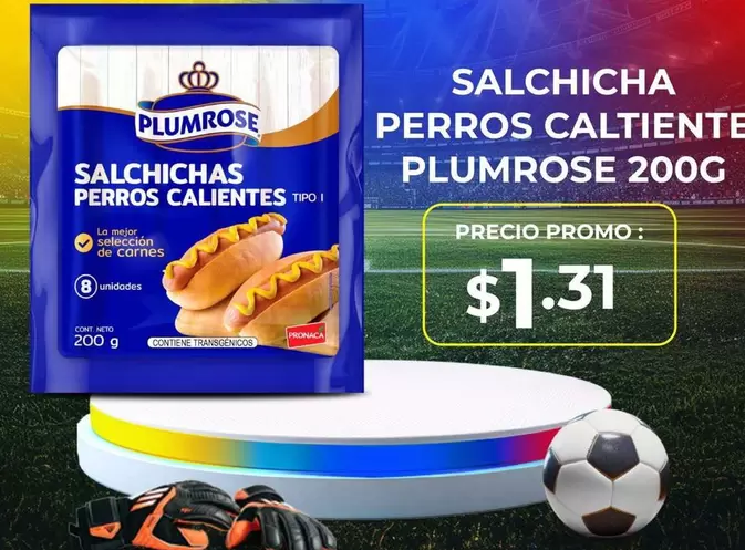 SALCHICHAS PERROS CALIENTES