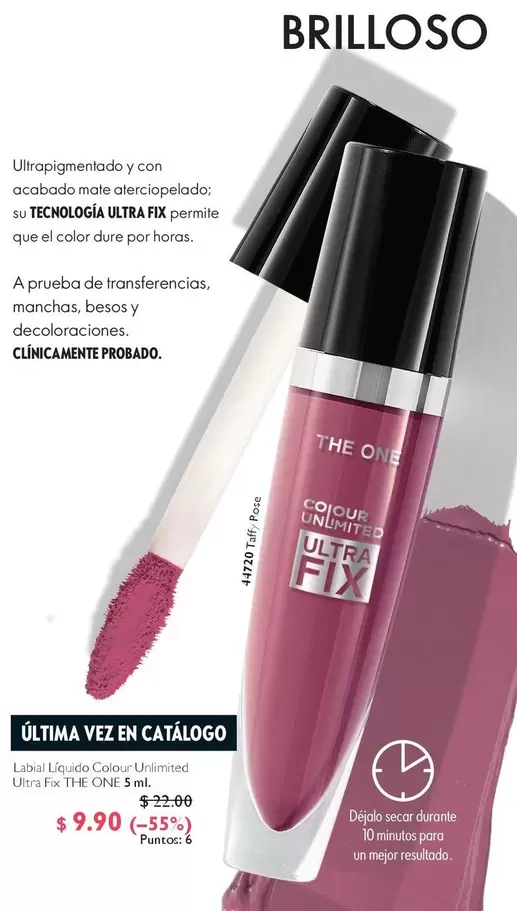 mate - Líquido Labial Colour Unlimited Ultra Fix