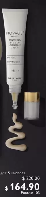 Oriflame - NovAge+ Brightening Eye & Lip Contour Cream