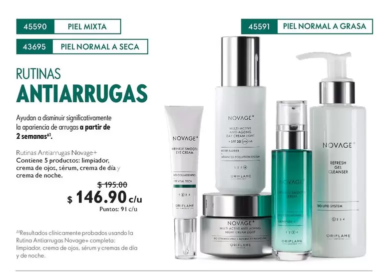 Oriflame - RUTINAS ANTIARRUGAS