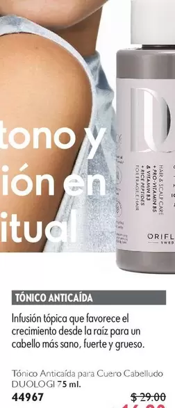 Oriflame - Tónico Anticaída DUOLOGIC 75 ml