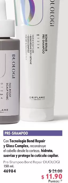 Oriflame - Pre-Shampoo Bond Repair DUOLOGI