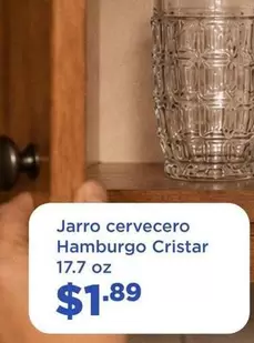 Jarro cervecero Hamburgo Cristar