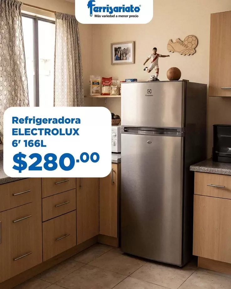 Refrigeradora 6' 166L