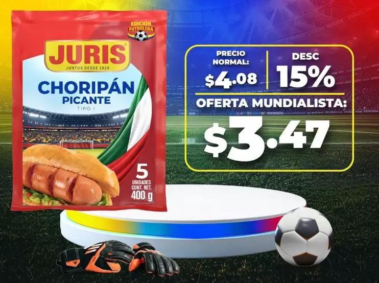 Choripán Picante