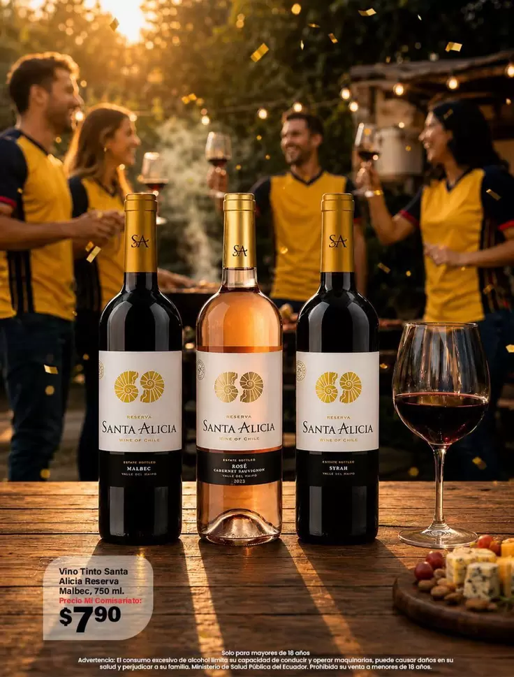 Familia - Vino Tinto Santa Alicia Reserva
