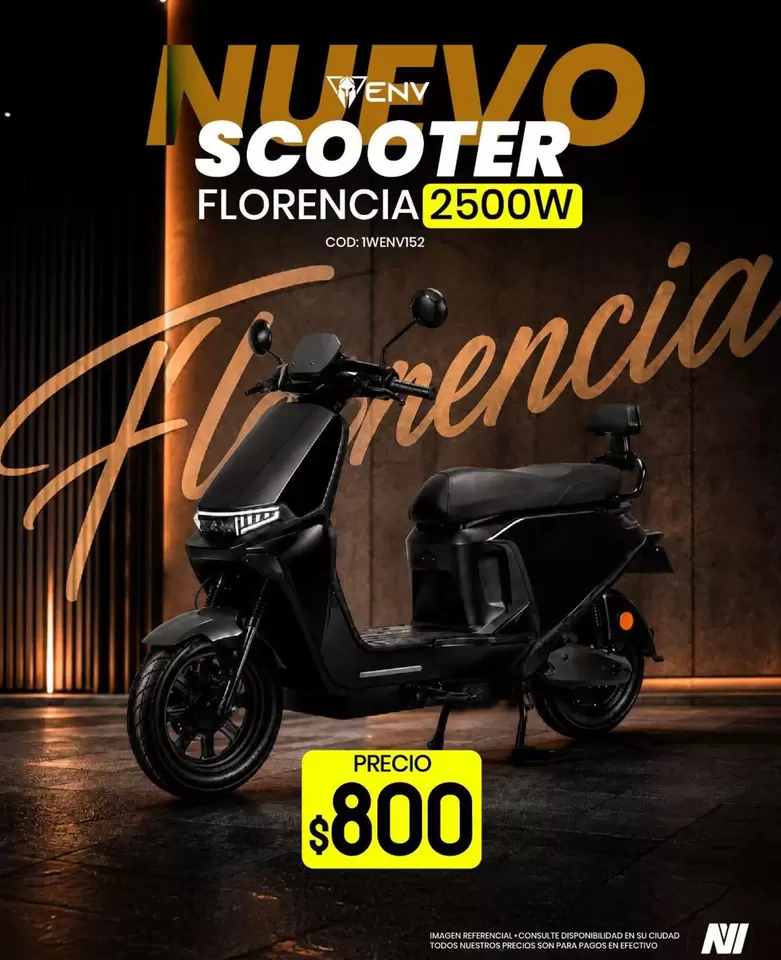 SCOOTER FLORENCIA 2500W