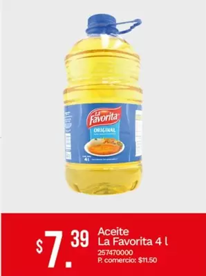 La Favorita - Aceite 4 l