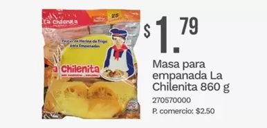 Masa para empanada La Chilenita