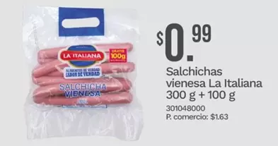 Salchichas vienesa