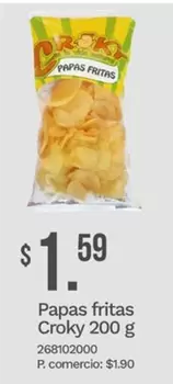 Papas fritas 200 g