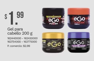Gel para cabello