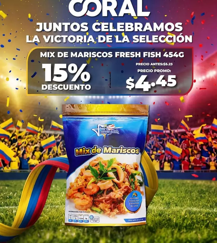 Mix - MIX DE MARISCOS FRESH FISH 454G