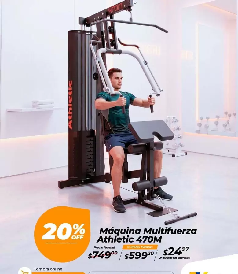 Máquina Multifuerza Athletic 470M