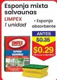 Esponja salvaunas