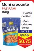 Maní crocante