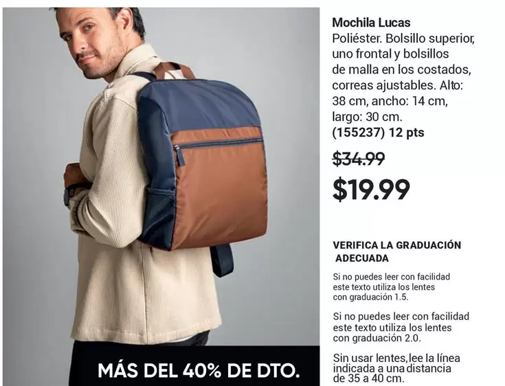 uno - Mochila Lucas (155237)
