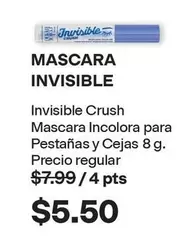 Crush - MASCARA INVISIBLE