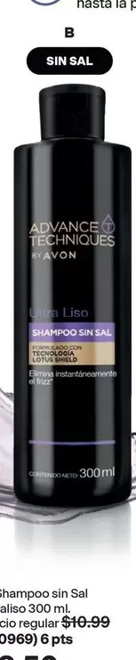 Avon - Shampoo sin Sal