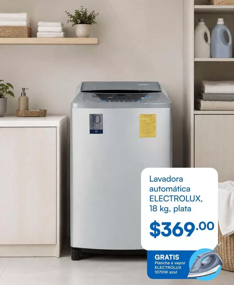 Azul - Lavadora automática