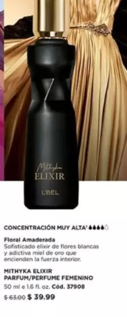 Blancas - MITHYKA ELIXIR PARFUM/PERFUME FEMENINO Cód. 37908