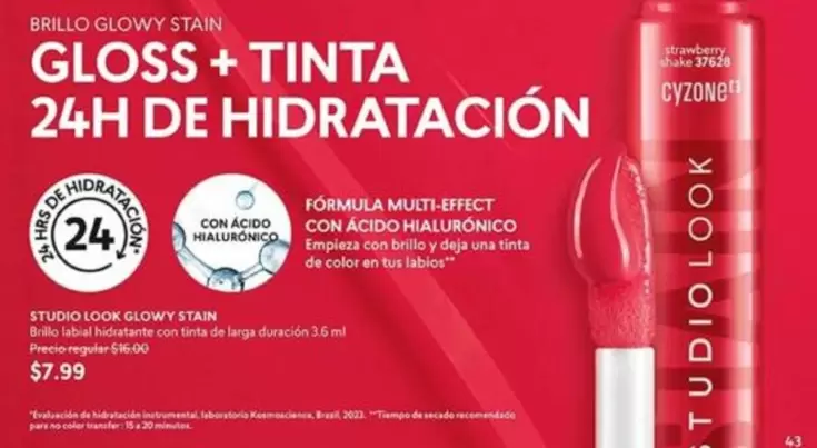 Brasil - GLOSS + TINTA 24H DE HIDRATACIÓN