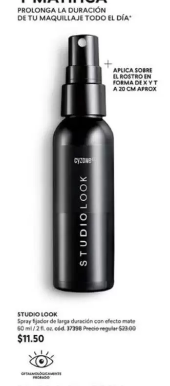 mate - STUDIO LOOK Spray fijador de larga duración con efecto  50 ml / 2 fl. oz.