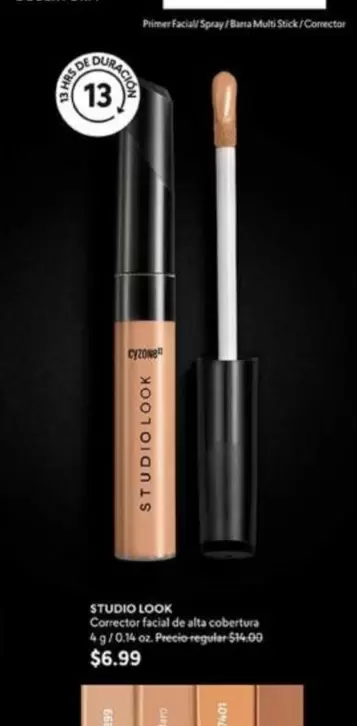 STUDIO LOOK Corrector facial de alta cobertura