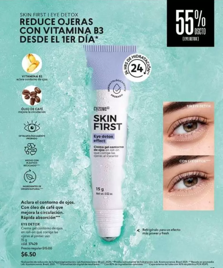 Brasil - SKIN FIRST EYE DETOX