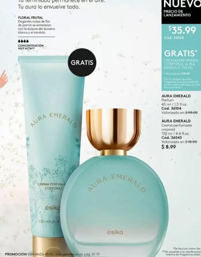 Flor - AURA EMERALD Perfume