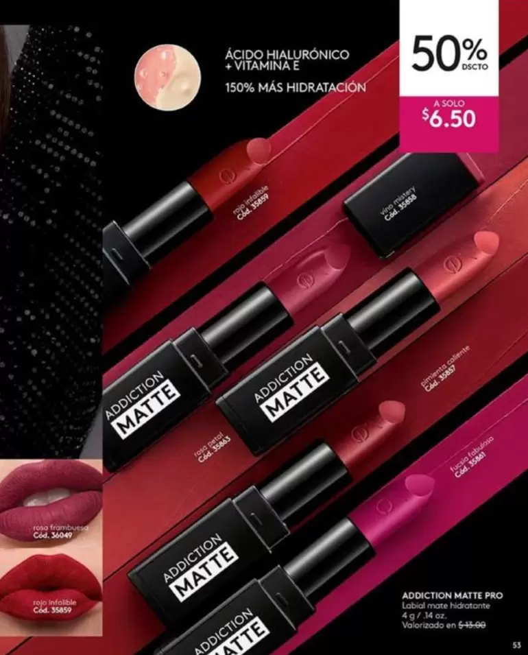 Rosa - Addiction Matte Pro Lipstick