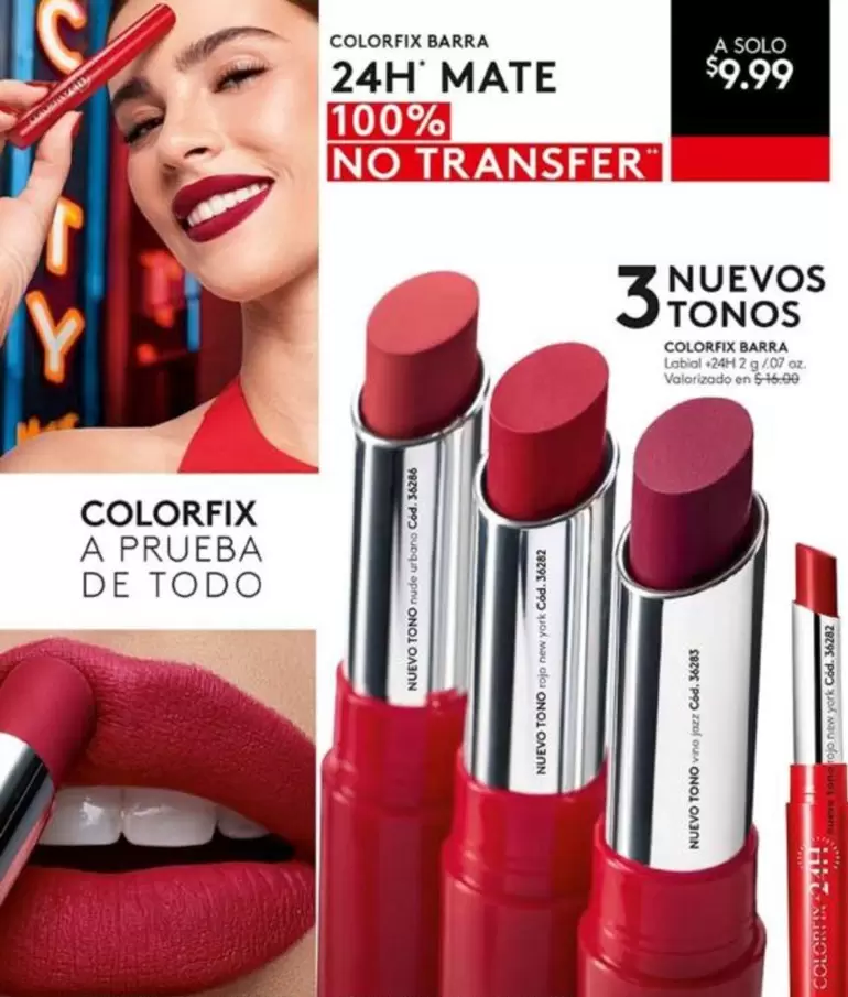 Nude - COLORFIX BARRA 24H MATE 100% NO TRANSFER