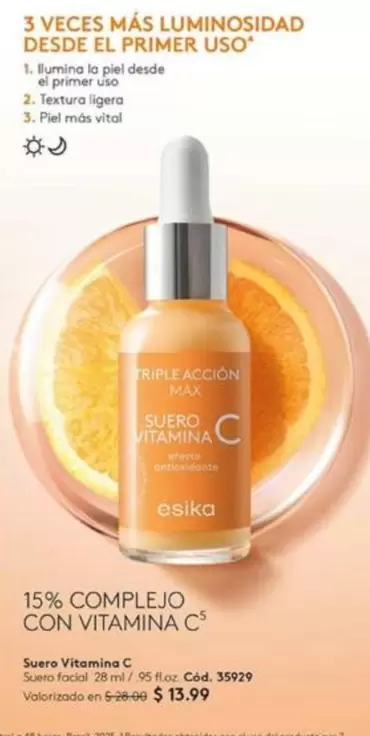Ésika - Suero Vitamina C
