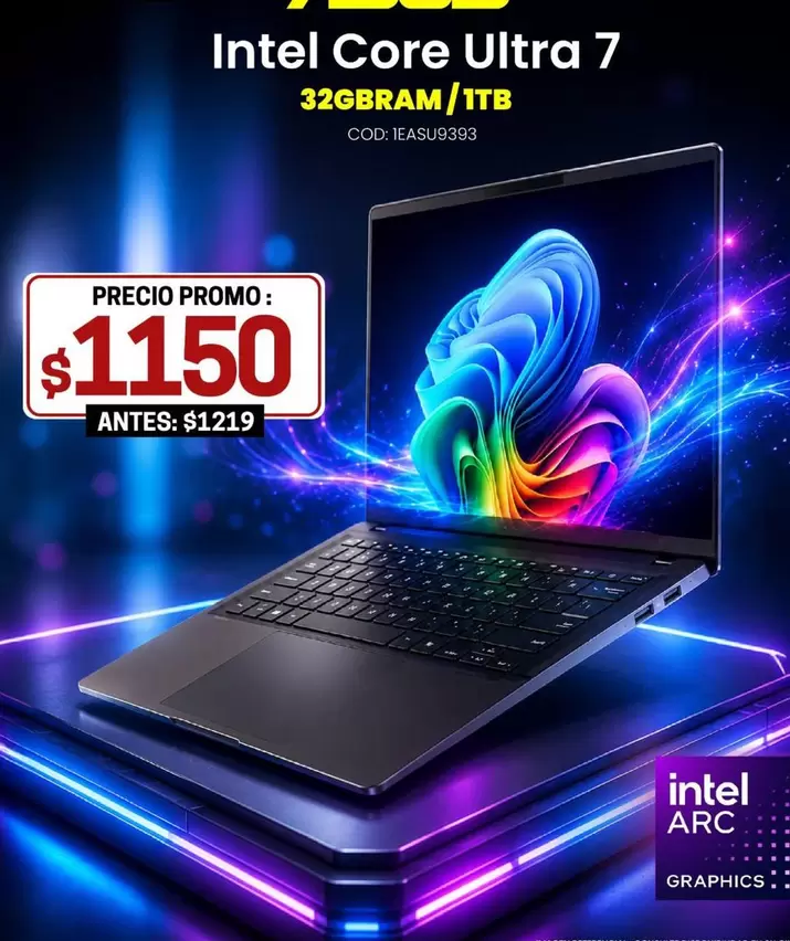 Intel Core Ultra 7 32GB RAM/1TB
