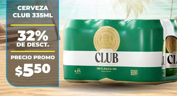 CERVEZA CLUB 335ML