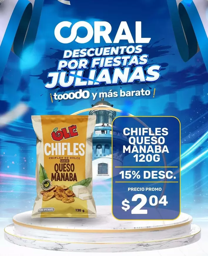 Ole - CHIFLES QUESO MANABA