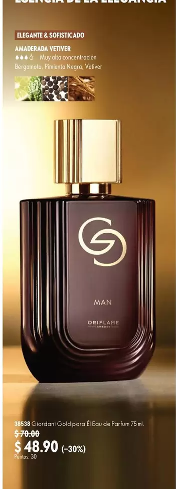 Oriflame - Giordani Gold Man Eau de Parfum