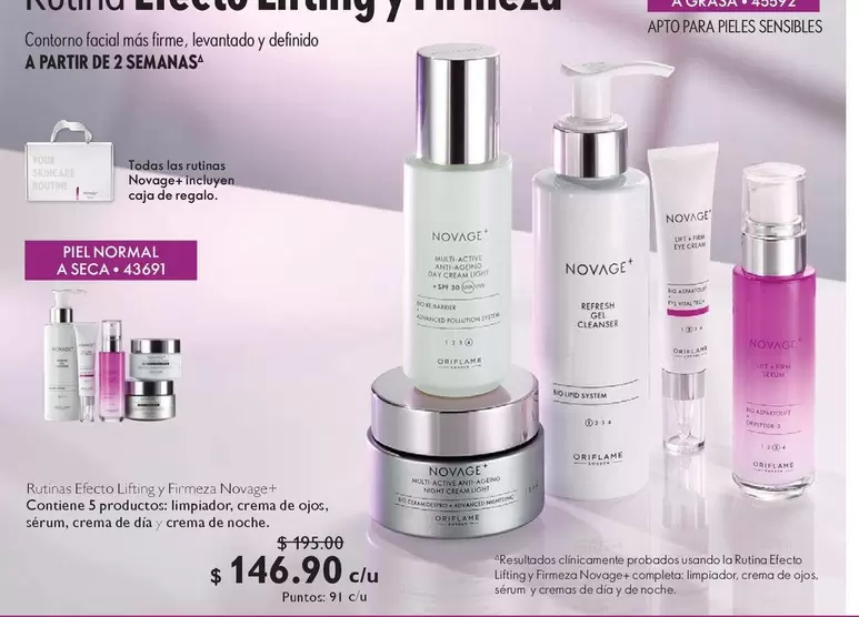 Oriflame - Rutina Efecto Lifting y Firmeza