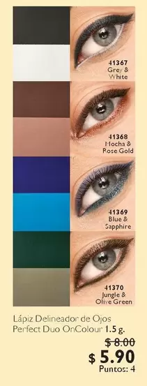 Perfect - Lápiz Delineador de Ojos  Duo OnColour