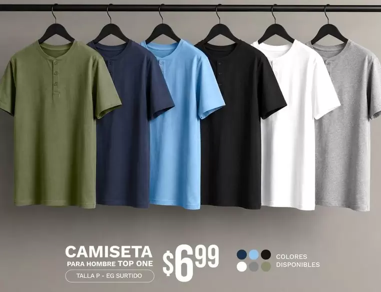 CAMISETA TOP ONE