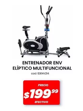 ENTRENADOR ENV ELÍPTICO MULTIFUNCIONAL cod: 1DENV214