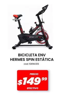 BICICLETA ENV HERMES SPIN STATICA cod: 1DENV213