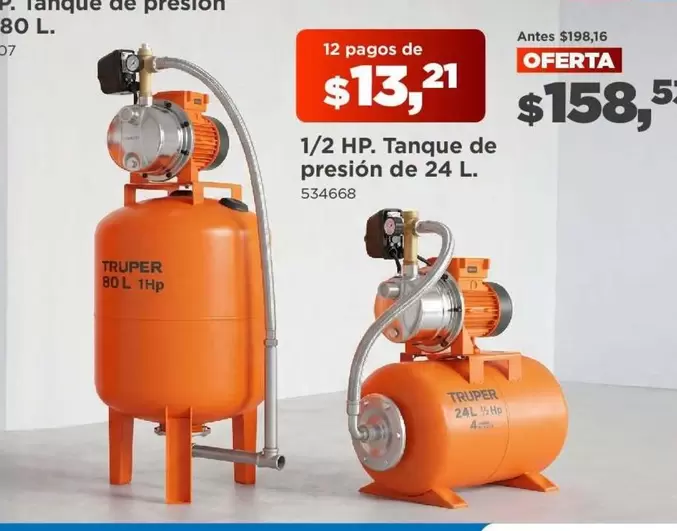 HP - Tanque de presión