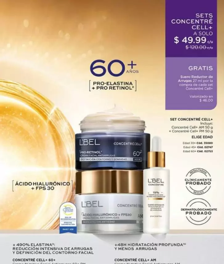 Pro - SETS CONCENTRE CELL+